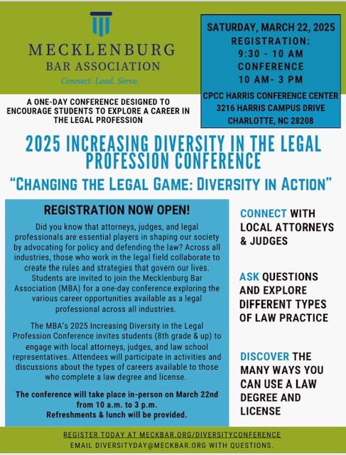 A One-Day Conference Designed to Encourage Students to Explore a Career in the Legal Profession